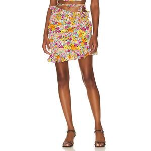 For Love & Lemons 'Kira' Pink Skirt Size S